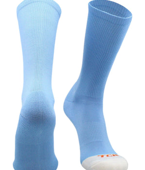 TCK socks Columbia Blue / Small Athletic Prosport Performance Crew Socks For All Sports