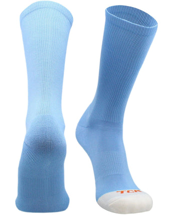TCK socks Columbia Blue / Small Athletic Prosport Performance Crew Socks For All Sports