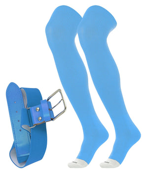 Prosport Over the Knee Socks and Belt | Uniform Combo Set