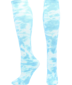 TCK socks Columbia Blue/White / Small Tie Dye Multisport Tube Socks