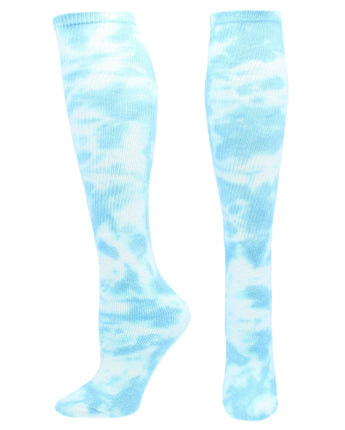 TCK socks Columbia Blue/White / Small Tie Dye Multisport Tube Socks