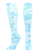TCK socks Columbia Blue/White / Small Tie Dye Multisport Tube Socks
