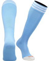 TCK socks Columbia Blue/White / X-Small Prosport Striped Over the Calf Tube Socks