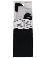 TCK socks Compression Socks For Women and Men, Over the Calf Graduated Compression 8-15 mmHg 20-30 mmHg