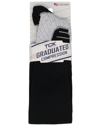 TCK socks Compression Socks For Women and Men, Over the Calf Graduated Compression 8-15 mmHg 20-30 mmHg