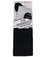 TCK socks Compression Socks For Women and Men, Over the Calf Graduated Compression 8-15 mmHg 20-30 mmHg