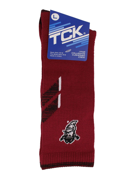 TCK socks Crimson/Black / Large New Mexico State Aggies Socks New Mexico State University Aggies Champion Crew Socks