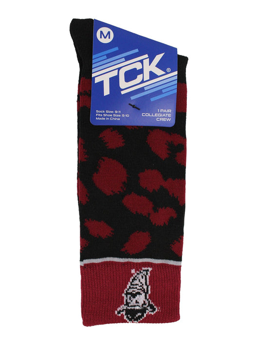 TCK socks Crimson/Black / Medium New Mexico State Aggies Socks Womens Savage Crew Socks