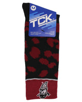 TCK socks Crimson/Black / Medium New Mexico State Aggies Socks Womens Savage Crew Socks