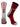 TCK socks Crimson/Grey/White / Large University of Alabama Crimson Tide Perimeter Crew Socks