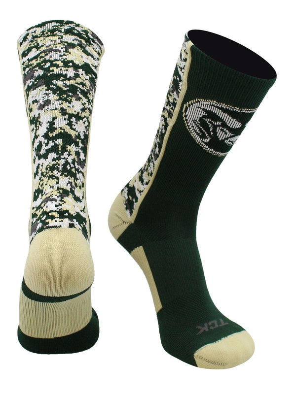 TCK socks CSU Rams Socks Digital Camo Crew