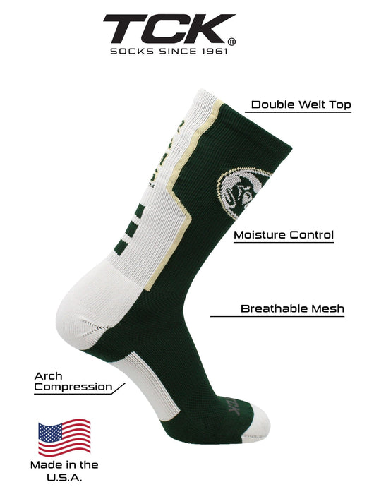 TCK socks CSU Rams Socks Perimeter Crew
