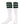 TCK socks Dark Green / Small Retro 3 Stripe OTC Tube Socks