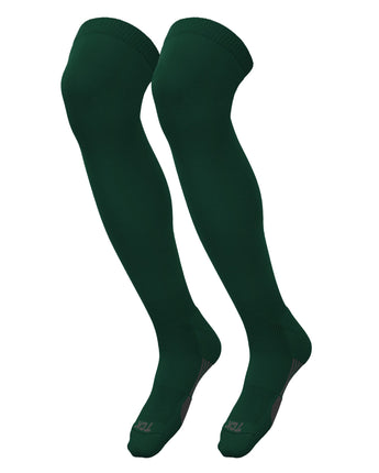 TCK socks Dark Green / Small TCK Dugout Over the Knee Socks For Baseball, Softball, Football Solid Team Colors