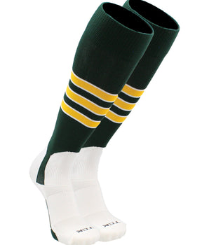Tri-Color Striped Baseball Stirrup Socks