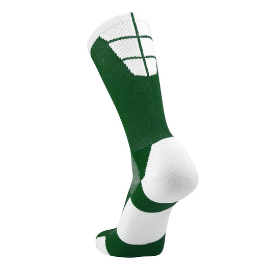 TCK socks Dark Green/White / Large Goalline 2.0 Football Socks Crew Length