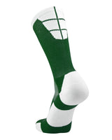 TCK socks Dark Green/White / Large Goalline 2.0 Football Socks Crew Length