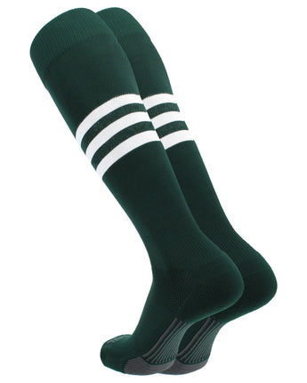 MadSportsStuff x TCK Made in USA Classic 3-Stripe Dugout Socks