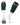 TCK socks Dark Green/White / Medium End Zone Over the Calf Football Socks