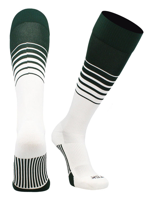 TCK socks Dark Green/White / Small Elite Breaker Soccer Socks