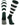 TCK socks Dark Green/White / X-Large Hoop Striped Rugby Socks