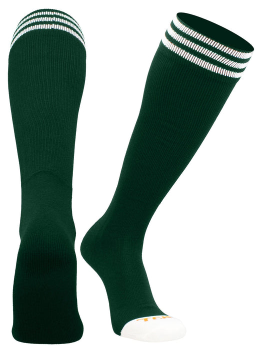 TCK socks Dark Green/White / X-Small Prosport Striped Tube Sock