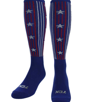 Stars & Stripes Athletic Knee High Socks