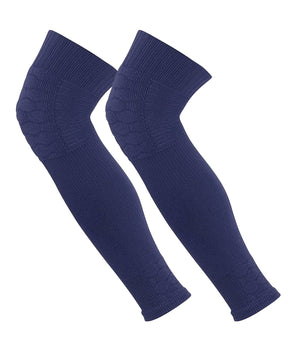 TCK socks Defender Padded Knit Leg Sleeves Over the Knee