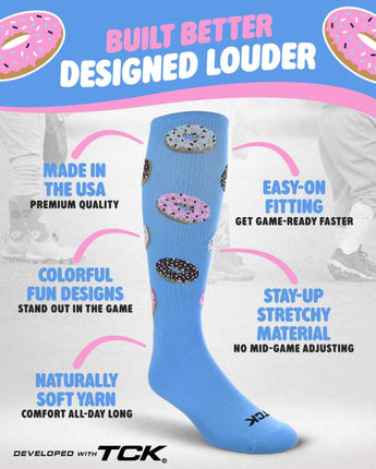 TCK socks Donut All-Over Tube Socks