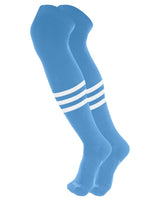 TCK socks Dugout Striped Over the Knee Baseball Socks Pattern B