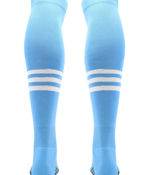 TCK socks Dugout Striped Over the Knee Baseball Socks Pattern B