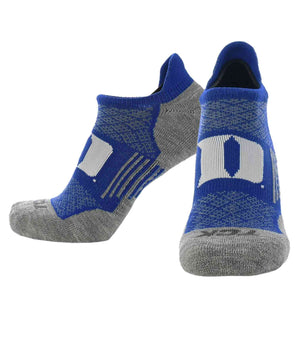 TCK socks Duke Blue Devils / Large Duke Blue Devils Tour No Show Tab Socks - Made in USA