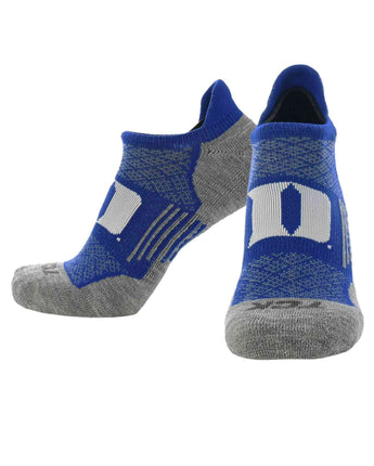 TCK socks Duke Blue Devils / Large Duke Blue Devils Tour No Show Tab Socks - Made in USA