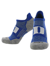 TCK socks Duke Blue Devils / Large Duke Blue Devils Tour No Show Tab Socks - Made in USA