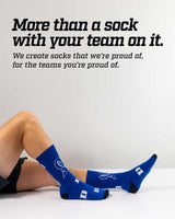 TCK socks Duke Blue Devils Mayhem Crew Socks (Made in USA)