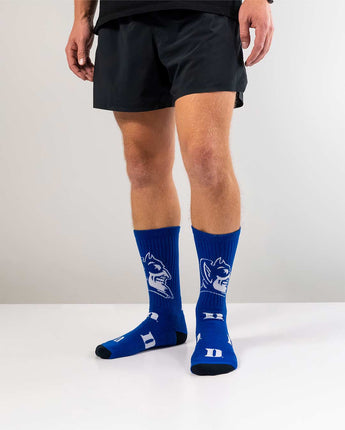 TCK socks Duke Blue Devils Mayhem Crew Socks (Made in USA)