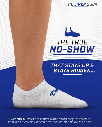 TCK socks Duke Blue Devils / One Size TCK Duke Blue Devils No Show Liner Socks (3-Pack)