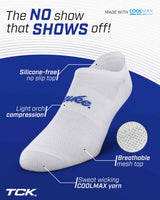 TCK socks Duke Blue Devils / One Size TCK Duke Blue Devils No Show Liner Socks (3-Pack)
