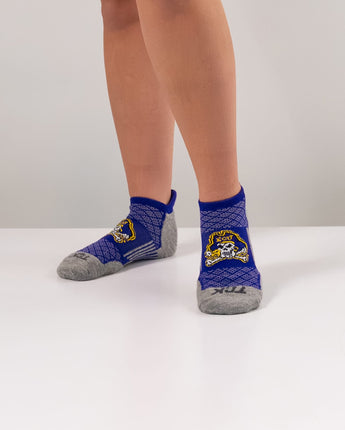 TCK socks East Carolina Pirates No Show Tour Socks - Made in USA