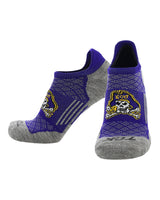 TCK socks East Carolina Pirates No Show Tour Socks - Made in USA