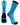 TCK socks Electric Blue/Black / Large Midline Lacrosse Logo Crew Socks