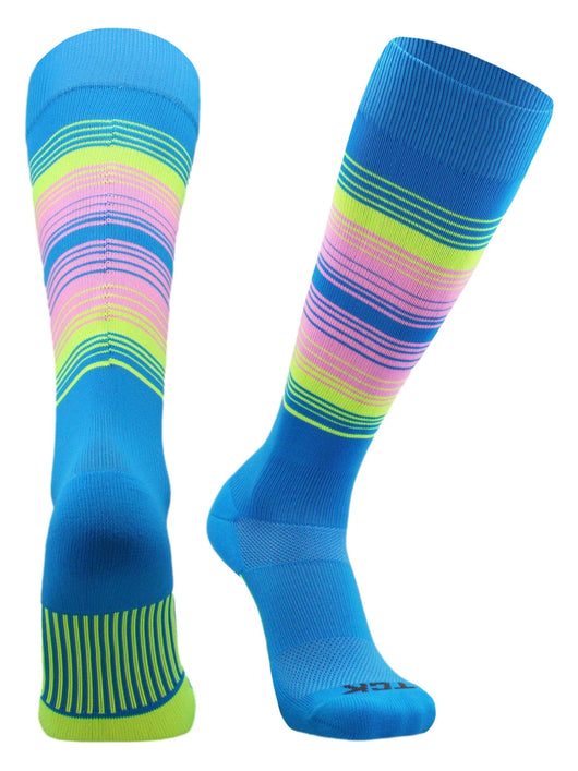 TCK socks Electric Blue/Neon Yellow/Bright Pink / X-Large TCK Performance Baseball Socks Dugout Hype