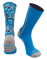TCK socks Electric Blue / X-Large Digital Camo Crew Socks
