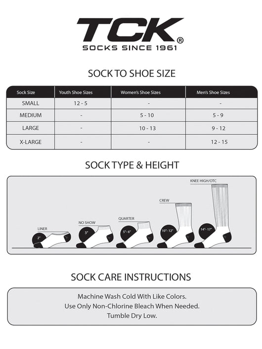 TCK socks Finale 3-Stripe Soccer Socks