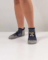FIU Panthers No Show Tour Socks - Made in USA