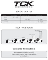 TCK socks Flat Knit Cotton Sanitary Sock