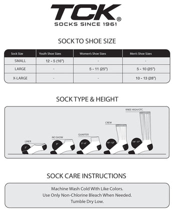 TCK socks Flat Knit Cotton Sanitary Sock