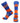 TCK socks Florida Blue/Orange / Large Florida Gators Socks Game Day Striped Crew Socks