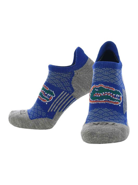 TCK socks Florida Gators / Large Florida Gators No Show Socks with Tab - Performance Socks That Say Hidden