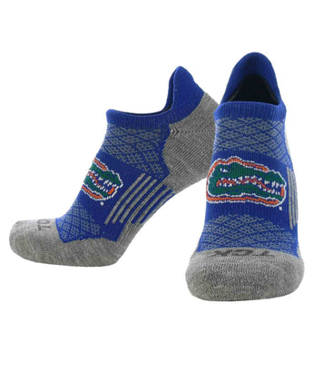 TCK socks Florida Gators / Large Florida Gators Tour No Show Tab Socks - Made in USA
